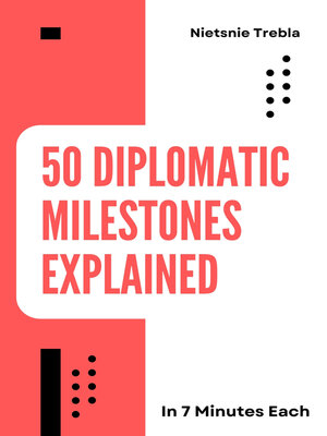 cover image of 50 Diplomatic Milestones Explained in 7 Minutes Each